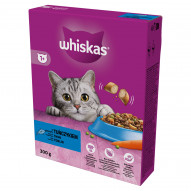 Whiskas Sucha karma dla dorosłych kotów z pysznym tuńczykiem 300 g