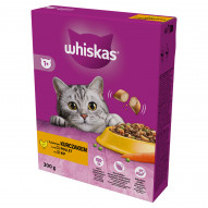 Whiskas Sucha karma dla dorosłych kotów z pysznym kurczakiem 300 g
