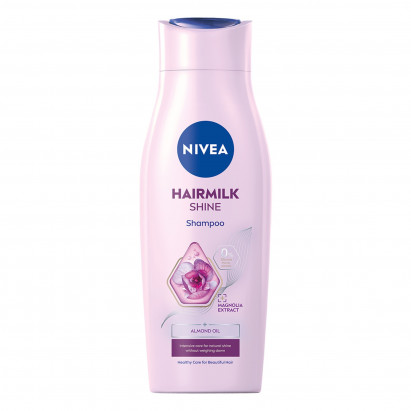 Nivea Hairmilk Shine Szampon dla naturalnego połysku 400ml