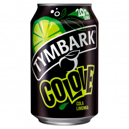 Tymbark Colove Gazowany napój owocowy cola limonka 330 ml