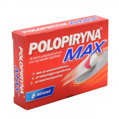 POLOPIRYNA MAX 0,5X6 TABL.