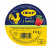DROP PASZTET KREMOWY Z DROBIEM I PAPRYKĄ 130G. PASZTET DROBIOWO-WIEPRZOWY. KONSERWA STERYLIZOWANA.