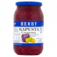 Herby Kapusta czerwona o smaku łagodnym bez octu 850 g