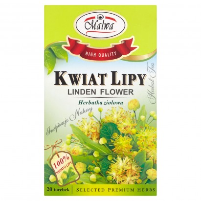 Malwa Kwiat lipy Herbatka ziołowa 30 g (20 torebek)