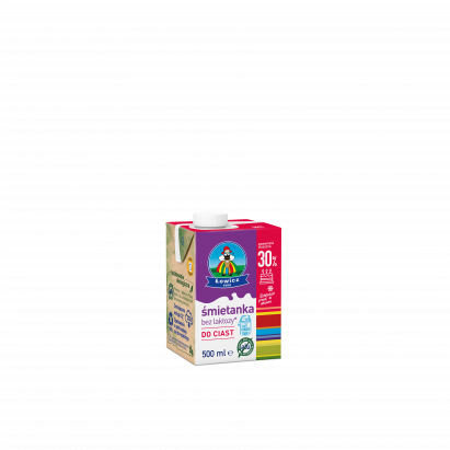 Śmietanka UHT 30% 0,5l bez laktozy Łowicka