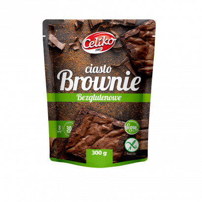 Brownie ciasto bezglutenowe 300g Celiko