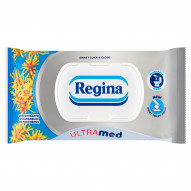 Regina Ultra Med Nawilżany papier toaletowy ekstrakt z oczaru wirginijskiego i pantenolu 42 sztuki