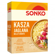 Sonko Kasza jaglana 400 g (4 x 100 g)