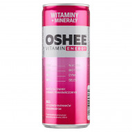 Oshee Vitamin Energy Napój gazowany o smaku pomarańczowym 250 ml