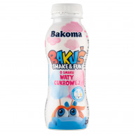 Bakoma Bakuś Shake & Fun Napój mleczny o smaku waty cukrowej 230 g