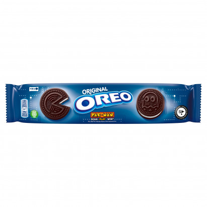 Oreo Original Ciastka kakaowe z nadzieniem o smaku waniliowym 110 g (10 sztuk)