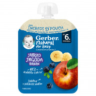 Gerber Deserek jabłko jagoda banan po 6. miesiącu 80 g