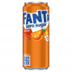 Fanta Zero Sugar Napój gazowany o smaku pomarańczowym 330 ml