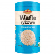 Eurowafel Wafle ryżowe z solą morską 100 g