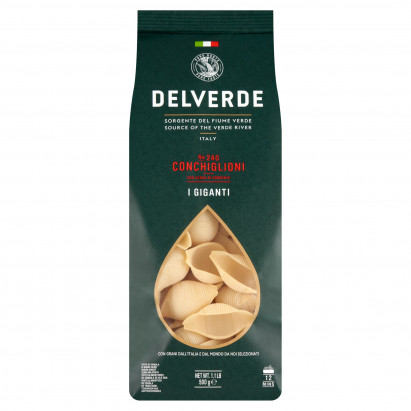 Delverde Włoski makaron muszla wielka 500 g