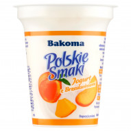 Bakoma Polskie Smaki Jogurt z brzoskwiniami 150 g