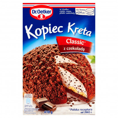 Dr. Oetker Ciasto Kopiec Kreta z czekoladą 410 g