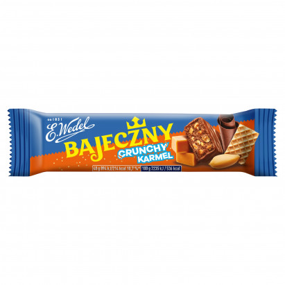 E. Wedel Bajeczny Crunchy karmel Baton orzechowy 40 g