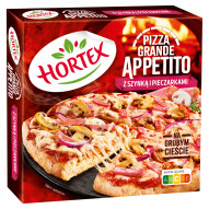 Hortex Grande Appetito Pizza z szynką i pieczarkami 425 g