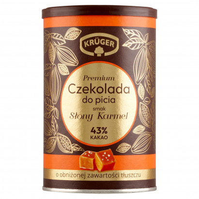 Krüger Premium Czekolada do picia smak słony karmel 220 g