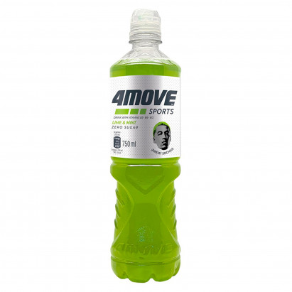 4Move Zero Sugar Napój niegazowany o smaku limonka-mięta 750 ml