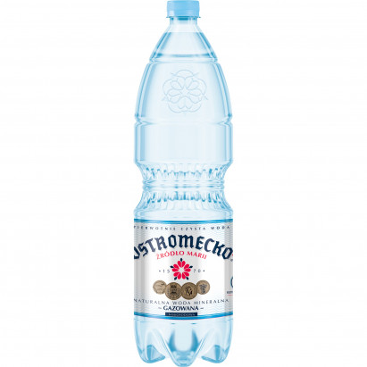 Ostromecko Naturalna woda mineralna gazowana 1,5 l
