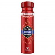 Old Spice Captain Dezodorant W Sprayu Dla Mężczyzn,150ml, 48 Godzin Świeżości, 0%Aluminium