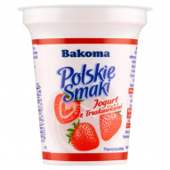Bakoma Polskie Smaki Jogurt z truskawkami 150 g 