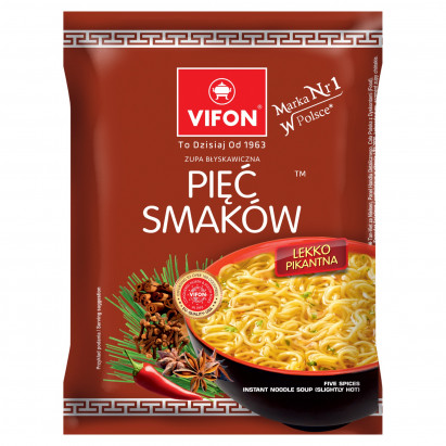 Vifon Zupa błyskawiczna pięć smaków 70 g