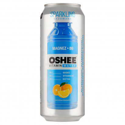 Oshee Vitamin Water Napój gazowany smak cytryna-pomarańcza 500 ml