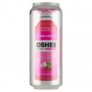 Oshee Vitamin Water Napój gazowany smak czerwonych winogron-dragonfruit 500 ml