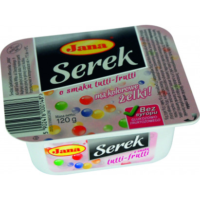 Jana Serek o smaku TUTTI-FRUTTI 120g