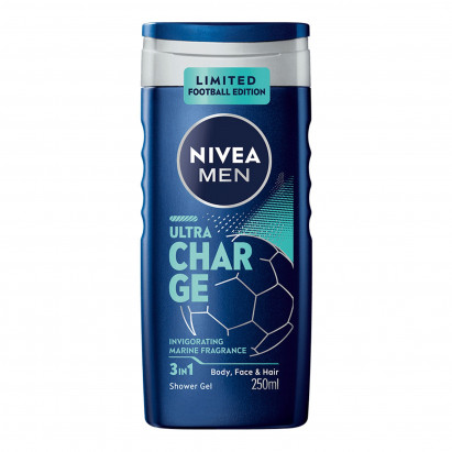 Nivea MEN Żel pod prysznic Ultra Charge 250ml