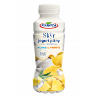 Jogurt pitny Skyr kokos-ananas Piątnica 330ml