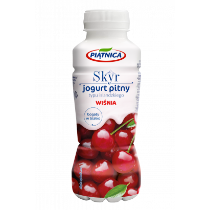 Jogurt pitny Skyr wiśnia Piątnica 330ml