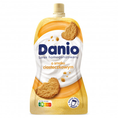 Danio Serek homogenizowany o smaku ciasteczkowym 120 g