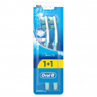 Oral-B Advantage 3DWhite Szczoteczka manualna średnia, x 2