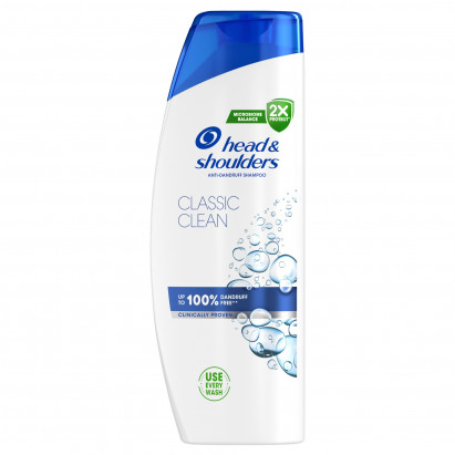 Head & Shoulders Classic Clean Codzienny Szampon Przeciwłupieżowy 400 ml. Efekt świeżości