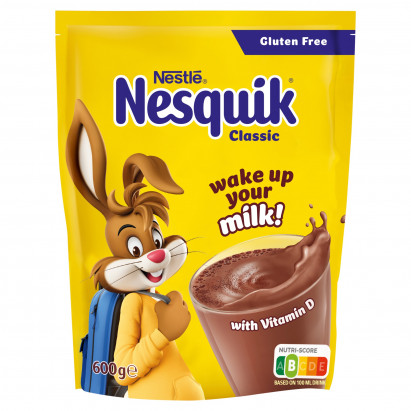 Nesquik Rozpuszczalny napój kakaowy z dodatkiem witamin 600 g