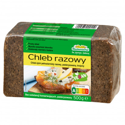 Mestemacher Chleb razowy 500 g