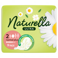 Naturella Ultra Normal Plus Rozmiar 2 Podpaski ze skrzydełkami × 9