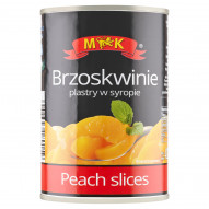 MK Brzoskwinie plastry w syropie 420 g