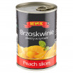 MK Brzoskwinie plastry w syropie 420 g