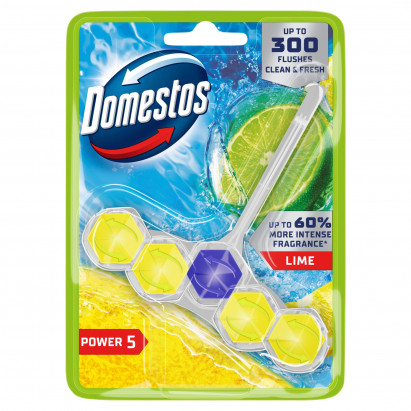 Domestos Power 5 Lime Kostka toaletowa 50 g