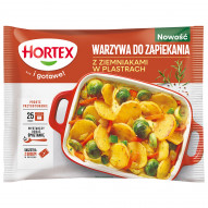 Hortex Warzywa do zapiekania z ziemniakami w plastrach 450 g