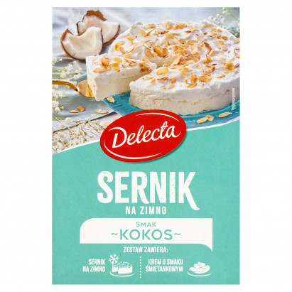 Delecta Sernik na zimno smak kokos 200 g