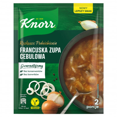 Knorr Rozkosze podniebienia Francuska zupa cebulowa 41 g