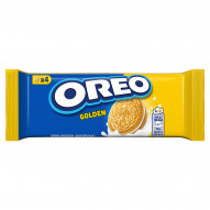 Oreo Golden Ciastka z nadzieniem o smaku waniliowym 44 g (4 sztuki)