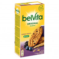 belVita Breakfast Ciastka zbożowe z owocami leśnymi 300 g