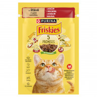 Friskies Karma dla kotów w sosie z wołowiną 85 g